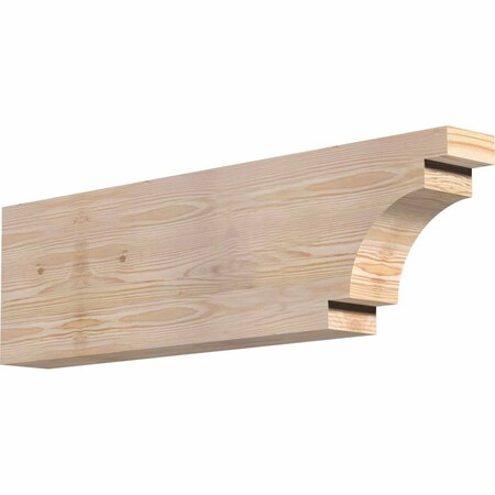 Ekena Millwork Mediterranean Rough Sawn Rafter Tail, Douglas Fir, 4"W x 10"H x 36"L RFT04X10X36MED00RDF